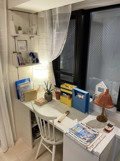 【展示品】 造作家具 デスクセット 子供部屋 特注品