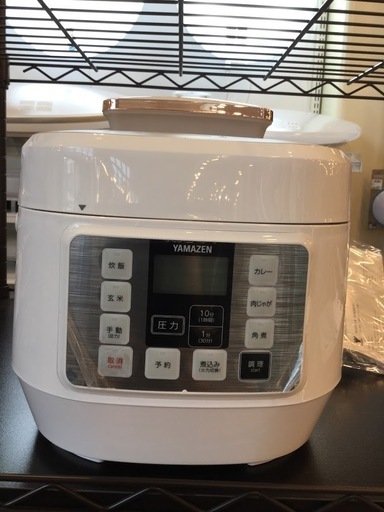 【安心6ヶ月保証付】YAMAZEN 電気圧力鍋 YPCA-M250 2019年製【ﾄﾚﾌｧｸ桶川店】