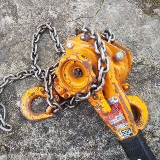 KITOのレバーブロック0.8t   2個の画像