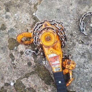 KITOのレバーブロック0.8t   2個の画像