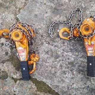 KITOのレバーブロック0.8t   2個の画像