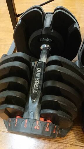 5kg-40kg 可変ダンベル 1個
