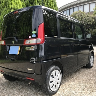 車検4年8月 25年式 スペーシア X/フルセグTV/Bluetooth/アイドリングストップ/パワースライド/スマートキー×2/ETC/HID/無事故/実走行の画像