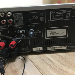 DENON  CDコンポ  の画像