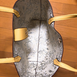 値下げ中★未使用★イエロー　トートバッグの画像