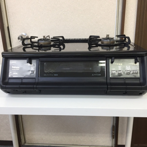 【パロマ 】水無両面焼ガスコンロ 都市ガス用IC-360WA-R 2017年製