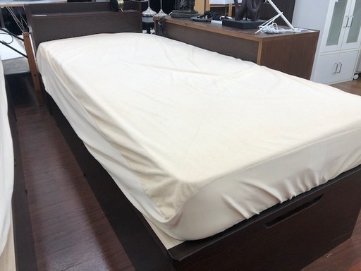 【価格見直し】跳ね上げ式セミシングルベッド【トレファク所沢店】