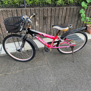 子供用自転車。24インチ。ジャンク品。
