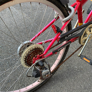 子供用自転車。24インチ。ジャンク品。の画像