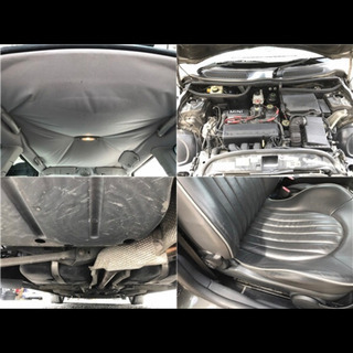 BMW ミニ クーパー パークレーン RA-16 1600cc 平成18年 (2006年) 3月 グレー 車検令和3年6月まで レザーシート シートヒーターの画像