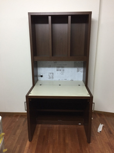折畳める学習机