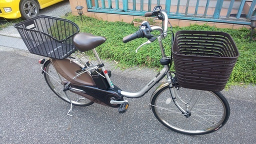 【取引中】パナソニック 2019年式 ビビDX 24インチ 16Ahバッテリー 2019/9購入 極上品 保証書 書類完備 電動アシスト自転車