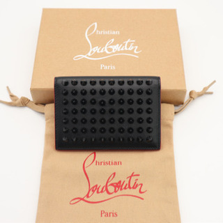 Christian Louboutin/スタッズ カードケース》ABランク 美