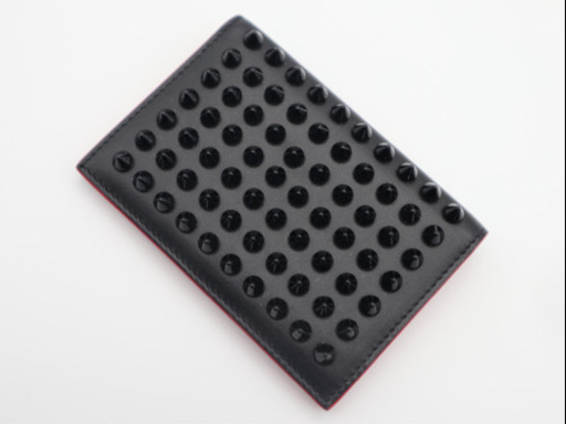 《Christian Louboutin/スタッズ カードケース》ABランク 美