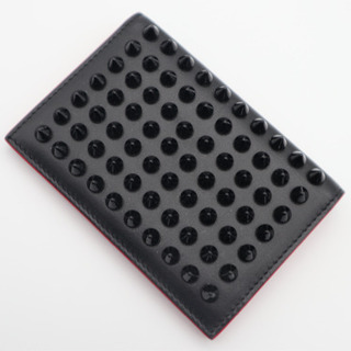 Christian Louboutin/スタッズ カードケース》ABランク 美