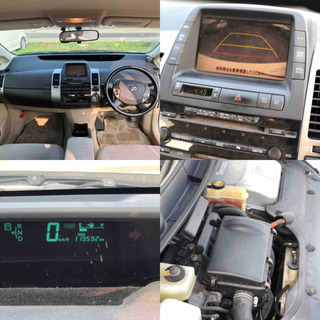 2020年12月30日売約済み☆ありがとうございました☆車検4年6月☆17年式 プリウス G☆Bカメラ☆DVDナビ☆ETC☆純正アルミの画像