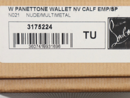 《Christian Louboutin/パネトーネ ウォレット》ABランク