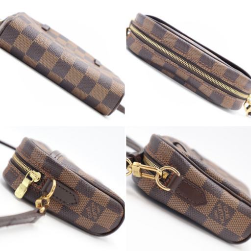 《LOUIS VUITTON /ダミエ ポシェットイパネマ》 Aランク 極美品