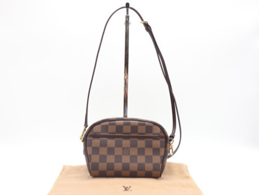 《LOUIS VUITTON /ダミエ ポシェットイパネマ》 Aランク 極美品