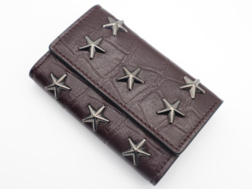 《JIMMY CHOO/HOWICK CZT》Sランク ボルドー 未使用品 極美