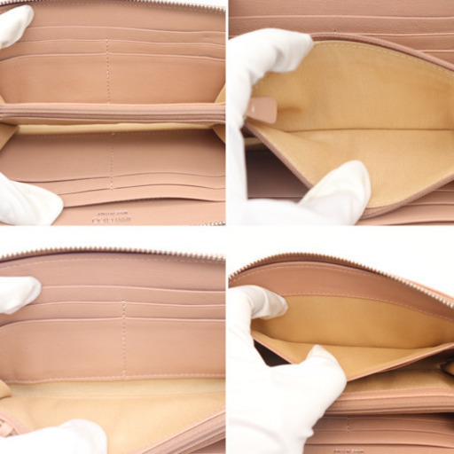 《JIMMY CHOO/スタースタッズ ラウンドファスナー長財布》Sランク 極美