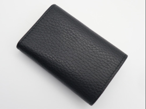 《GUCCI/プチマーモント 6連キーケース》 ABランク 456118 黒