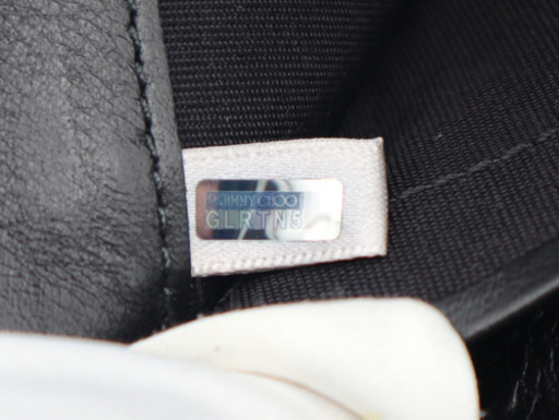 《JIMMY CHOO/スタースタッズ ラウンドファスナー長財布》Aランク 美品