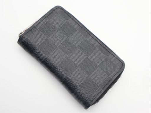 《LOUIS VUITTON/ダミエ グラフィット ジッピーウォレット》AB 美