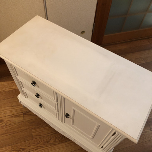 本日まで出品早い者勝ち❗️定価約3万円☆ロココ調 チェスト テレビ台 
