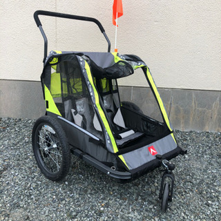 2人乗り　チャイルドトレーラーの画像