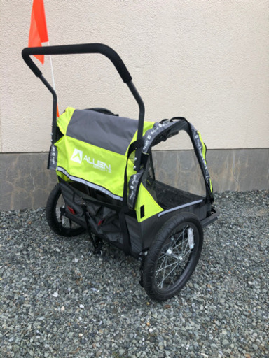 2人乗り　チャイルドトレーラー