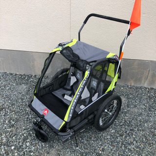 2人乗り　チャイルドトレーラーの画像