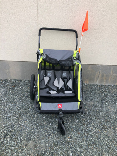 2人乗り　チャイルドトレーラー