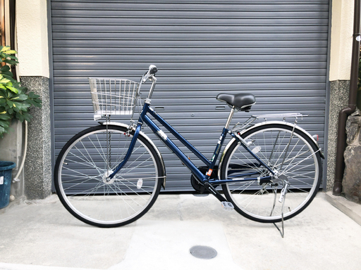 ★値下げ交渉OK★バッテリーが不要なアシスト自転車（フリーパワー取付済）27インチ6段変速オートライト