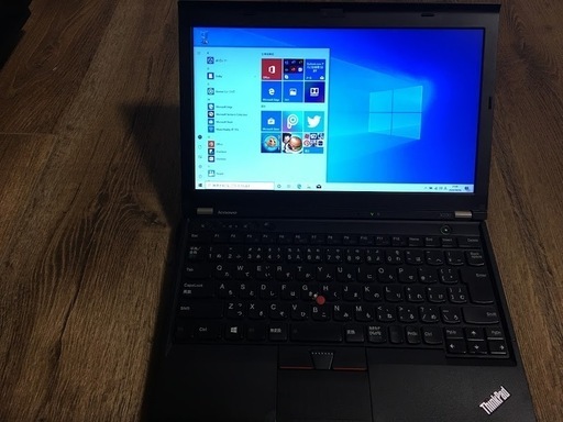 【値下げしました】中古ノートパソコン ThinkPad X230 Core i5 RAM 8GB SSD 240GB