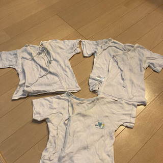 取引中⭐︎新生児用　肌着　夏用ロンパース  まとめて　12枚　中古品ですの画像