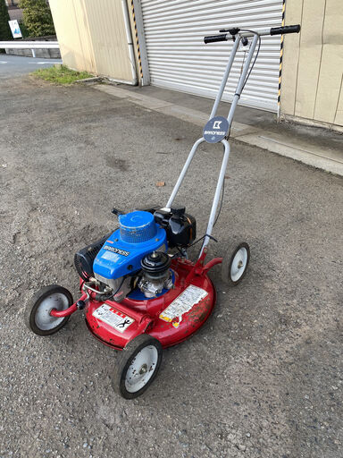 発送しません 整備済 草刈や芝刈に 刃の程度良 共栄社 バロネス GM50E 2サイクル 芝刈機 草刈機 手押し ①　取説も見れる 初期不良対応OK
