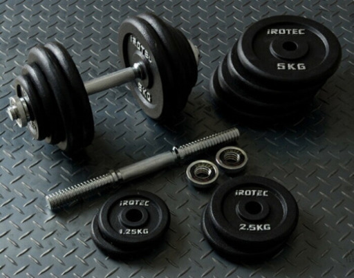 可変式ベンチ台＋ダンベル30kg 2セット