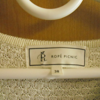ROPEーPICNICレデーィース・チェニック・サイズ（38）薄いベージュ（未使用に近いです）の画像