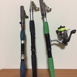 釣り具 6fルアーロッドリールセットの画像