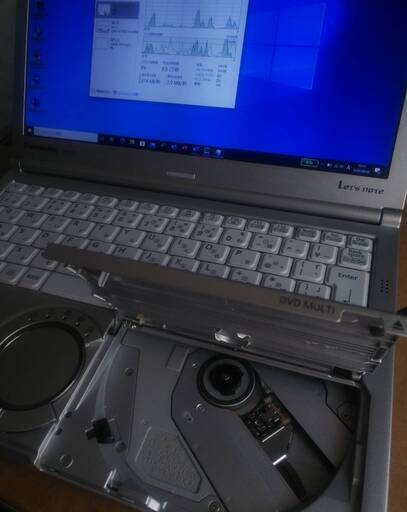 完売御礼【値下げしました 爆速・DVDつき全部入り! 】レッツノート　CF-SX3(i5-4300U)　メモリ8GB　120GB SS