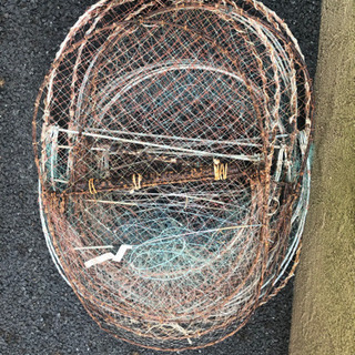 決まりました　蟹かご8個
