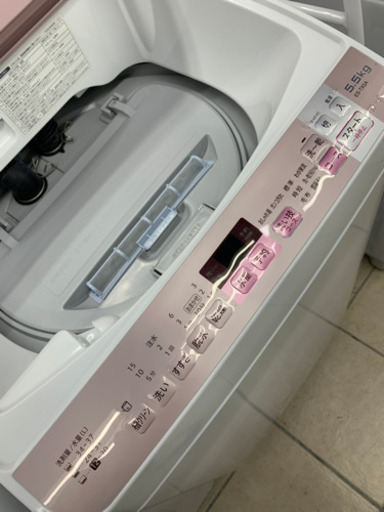 SHARP シャープ ES-TX5A 5.5kg 2017年製 洗濯乾燥機