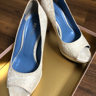 ウェディングシューズ12cmの画像