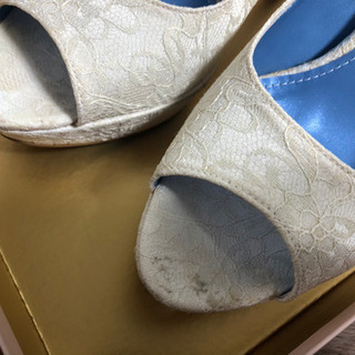 ウェディングシューズ12cmの画像