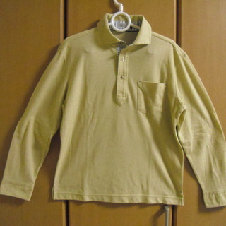 メンズ・ポロシャツSIMPLE-LIFEサイズS黄色系（新品、未使用）
