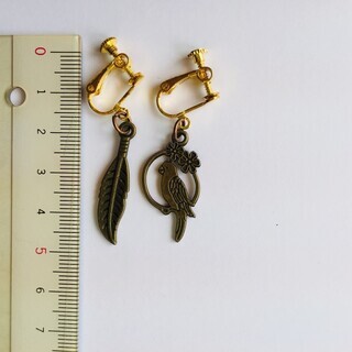 ハンドメイド イヤリング2の画像