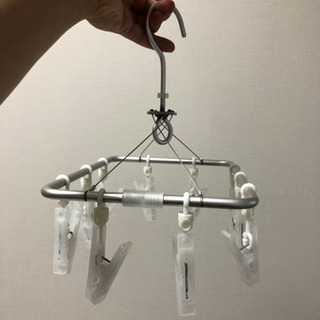 無印良品　アルミ角形ハンガー　中サイズ/小サイズセット