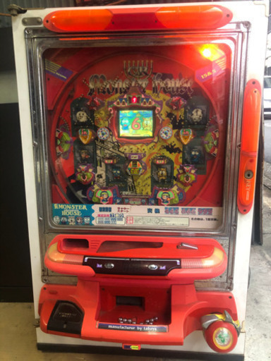 パチンコ中古実機 竹屋 CRモンスターハウス 1996年発表 レア レトロ 実機