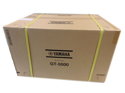 新品 YAMAHA ヤマハ GT-5000(B) ターンテーブル レコードプレーヤー フラッグシップモデル